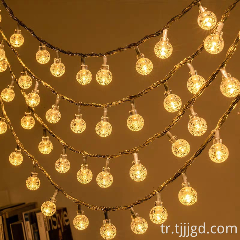 LED Running Bulb String Lights